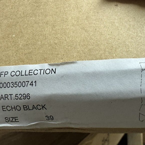 Free People Womens Echo Platform Boot Black Suede EU39 M US9 - Picture 6 of 6